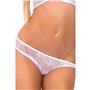 Ensemble de Lingerie Pink Lipstick Blanc (S/M)