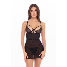 Ensemble de Lingerie René Rofé Noir (M/L)