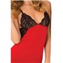 Ensemble de Lingerie René Rofé Rouge (M/L)