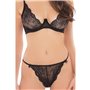 Ensemble de Lingerie René Rofé Noir (M/L)