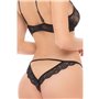 Ensemble de Lingerie René Rofé Noir (M/L)