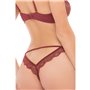 Ensemble de Lingerie René Rofé Rouge (M/L)