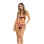 Ensemble de Lingerie René Rofé Rouge (M/L)