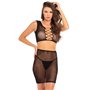 Ensemble de Lingerie René Rofé Noir (Taille unique)