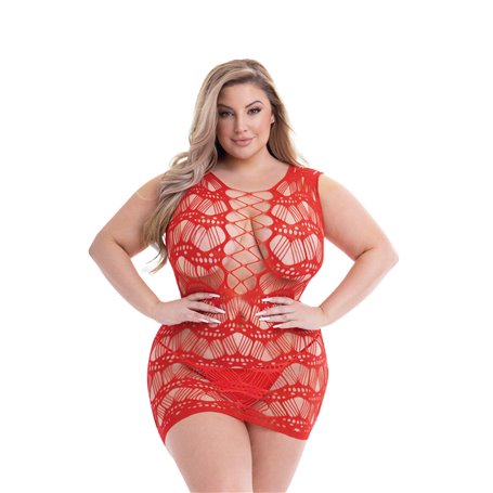 Robe Baci Lingerie Rouge (Queen size)