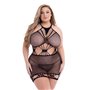 Robe Baci Lingerie Noir (Queen size)