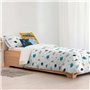 Housse de Couette Kids&Cotton Dayton Small Blanc 175 Fils 180 x 220 cm 180 x 240 cm