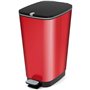 KIS Poubelle a pédale Chic Bin Style - 42.5L - Rouge