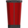 KIS Poubelle a pédale Chic Bin Style - 42.5L - Rouge