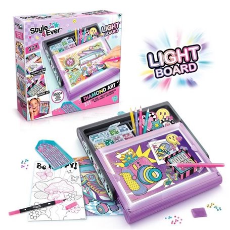 Canal Toys - Style For Ever - Diamant'Art Mallette Lumineuse - OFG 300