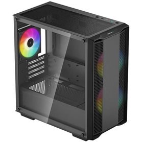 Boîtier PC - DEEPCOOL - CC360 A-RGB (Noir) - Mini tour - Format Micro-ATX - 3x120mm A-RGB