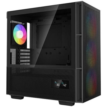 Boîtier PC - DEEPCOOL - CH560 Digital (Noir) - Moyen tour - Format ATX - 3x140mm A-RGB + 1x120mm A-RGB