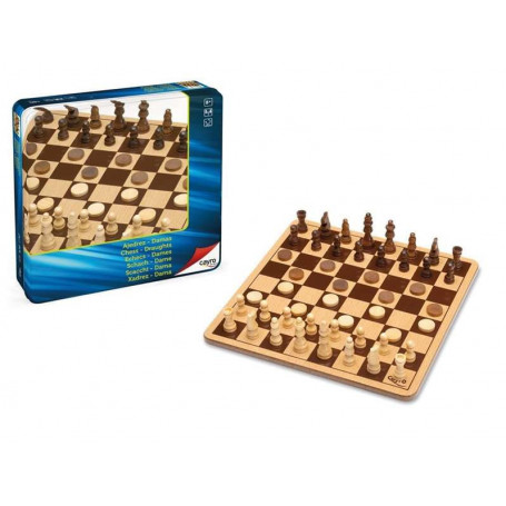 Échecs et dames Cayro Bois 35,99 €