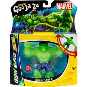 Hulk Glow Surge 11cm - HERoeS OF GOO JIT ZU - MARVEL - Figurine lumineuse et extensible