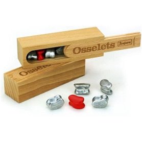 Jeu de société traditionnel - JEUJURA - Osselet - Mixte - Intérieur - Marron