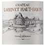 Château Larrivet-Haut-Brion 2017 Pessac Léognan - Vin rouge de Bordeaux