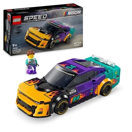 LEGO Speed Champions 76935 NASCAR Next Gen Chevrolet Camaro ZL1 - Set Voiture de Course