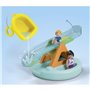 PLAYMOBIL Junior 71687 Ilôt avec toboggan aquatiqueComprend deux personnages, un bébé pieuvre et des accessoires - Des 1