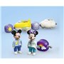 PLAYMOBIL 71697 Train des nuages de Mickey et Minnie - Disney - Comprend Minnie, Mickey et un avion-train-nuage - Des 1 