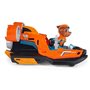 PAW Patrol - La Super Patrouille Le Film - Véhicule + Figurine Zuma - Voiture Figurine Pat Patrouille À Collectionner - 