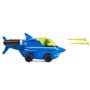 PAW Patrol PAT' PATROUILLE AQUA PUPS - Voiture + Figurine Chase - Voiture Pat Patrouille Chase - Figurine à Collectionne