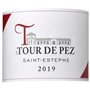 T Tour de Pez 2019 Saint-Estephe - Vin rouge de Bordeaux