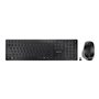 CHERRY DW 9500 SLIM clavier Souris incluse Universel RF sans fil + Bluetooth QWERTZ Allemand Noir