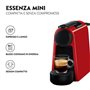 Machine à café DeLonghi Nespresso Essenza Mini EN85 R rouge (EN85.R)