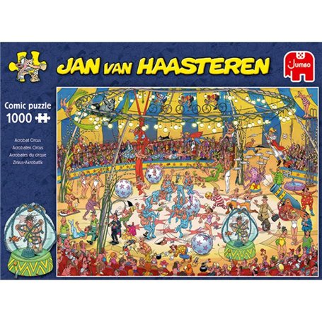 Jan van Haasteren 1000 - JVH - Acrobates au cirque