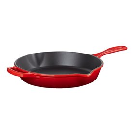 Poêle à frire et à servir Le Creuset haute 26cm rouge cerise (20187260600422)