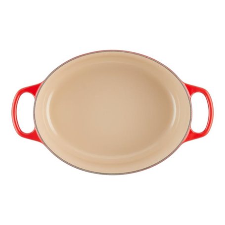 Rôtissoire ovale Le Creuset Signature 31 cm rouge cerise (21178310602430)