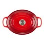 Rôtissoire ovale Le Creuset Signature 31 cm rouge cerise (21178310602430)