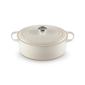 Le Creuset Rôtissoire ovale Signature 31cm meringue