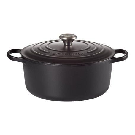 Rôtissoire ronde 20 cm noir Le Creuset Signature