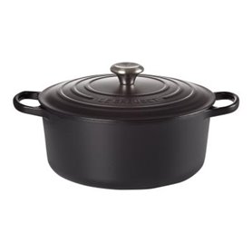 Rôtissoire Signature ronde 24 cm noire Le Creuset (21177240000430)