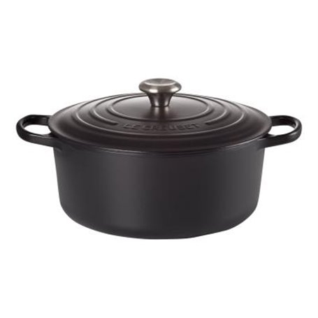 Rôtissoire Signature ronde 24 cm noire Le Creuset (21177240000430)