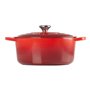 Le Creuset Rôtière Signature ronde 26cm rouge cerise (21177260602430)