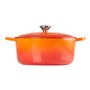 Rôtissoire Signature Le Creuset ronde 26cm rouge four (21177260902430)