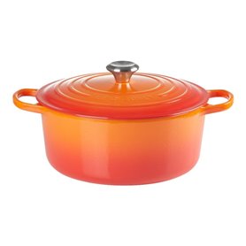 Rôtissoire Ronde Le Creuset Signature 28cm Rouge