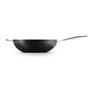 Poêle Wok Antiadhésive Le Creuset 30cm noir argent (51104300010202)