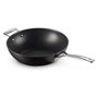 Poêle Wok Antiadhésive Le Creuset 30cm noir argent (51104300010202)