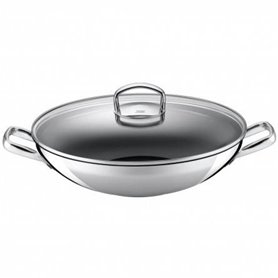 Poêle wok Silit avec couvercle en verre 21 3726 4446 Silit3726 Silit 3726 (21.3726.4446)
