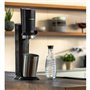 Machine à soda SodaStream Crystal 3.0 QC noire avec 1 bouteille en verre (1016411410)