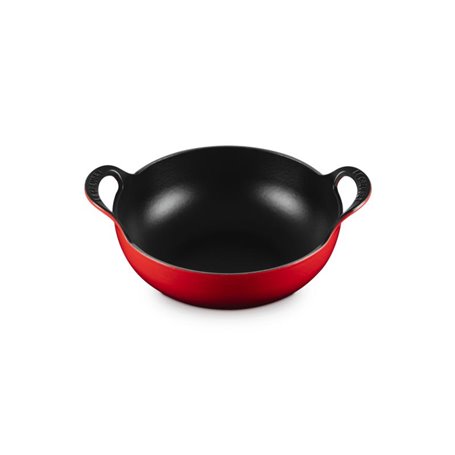 Plat Balti Le Creuset 24 cm rouge cerise.