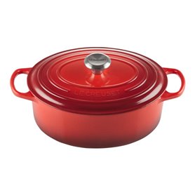 Rôtissoire ovale Signature Le Creuset 27cm rouge four (21178270602430)