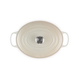 Rôtière ovale 31cm meringue Signature Le Creuset (21178317164430)