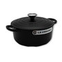 Le Creuset Rôtissoire Signature ronde 20cm noir Schwarz (21177200000430)