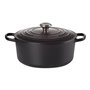 Rôtissoire Signature Le Creuset ronde 26cm noire Schwarz (21177260000430)