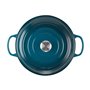 Cocotte Ronde Signature Peu Profonde Le Creuset 30cm Bleu Canard (21180306422430)