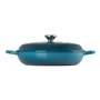 Cocotte Ronde Signature Peu Profonde Le Creuset 30cm Bleu Canard (21180306422430)